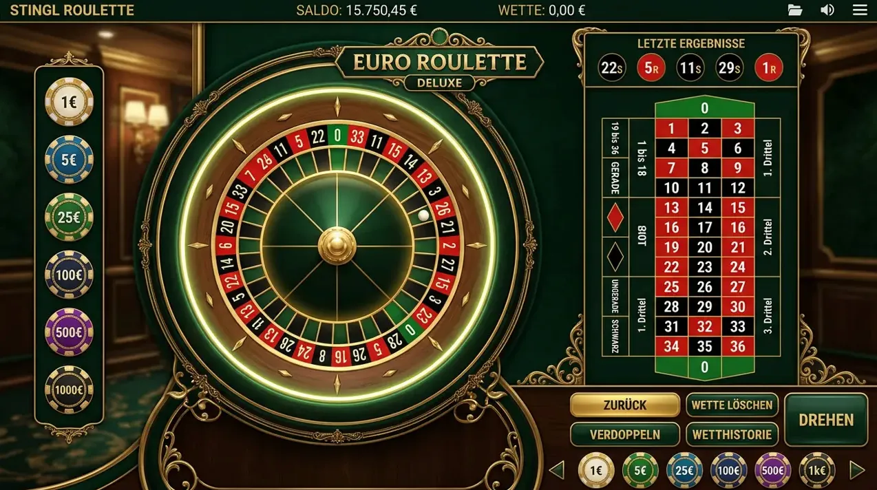 Tischspiele & Video Poker im Tradition