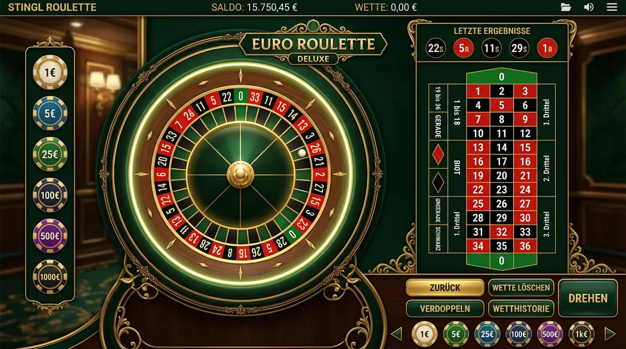 Tischspiele & Video Poker im Tradition